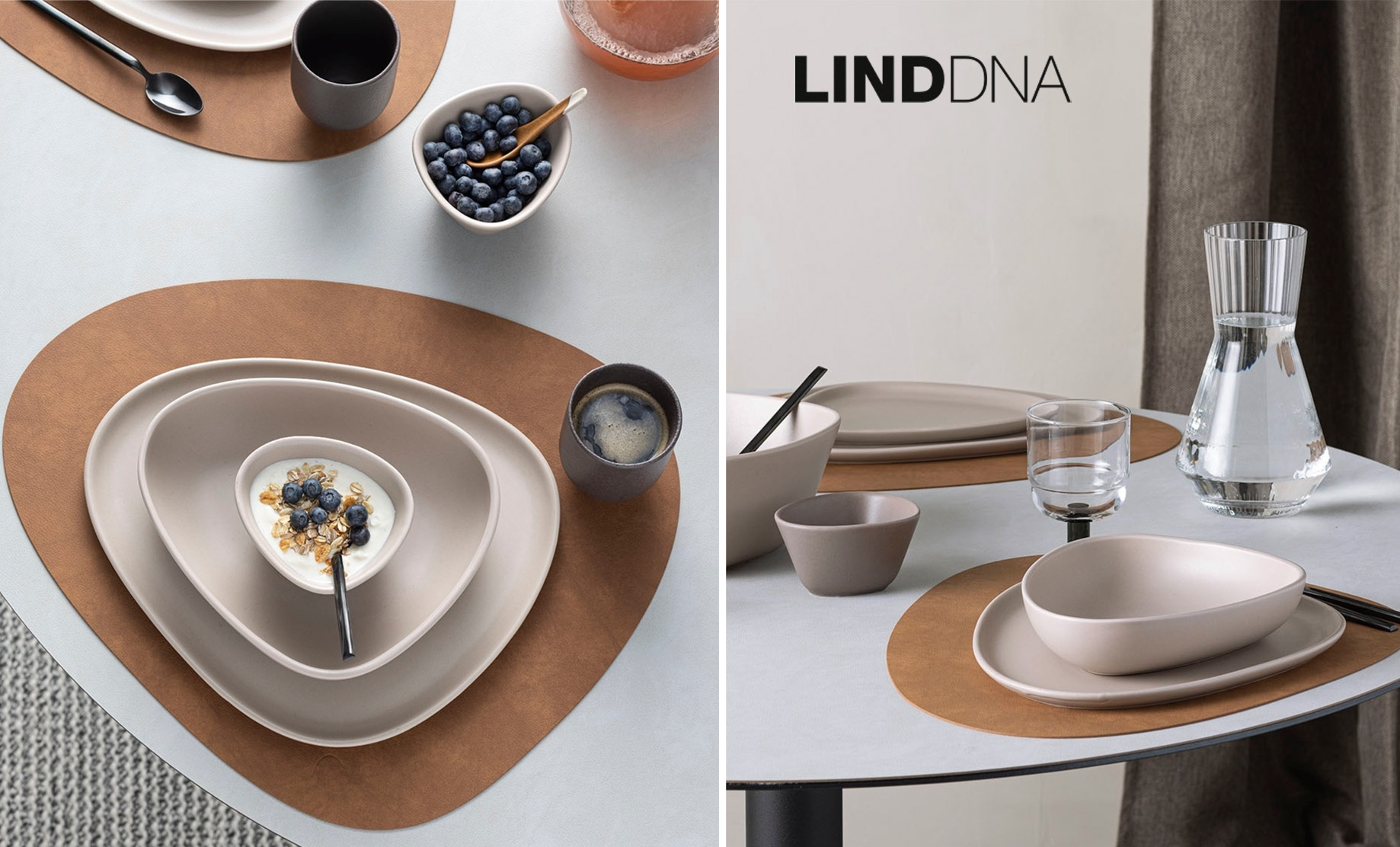 Jedinečné prostírání od LIND DNA rozjasní váš jídelní stůl