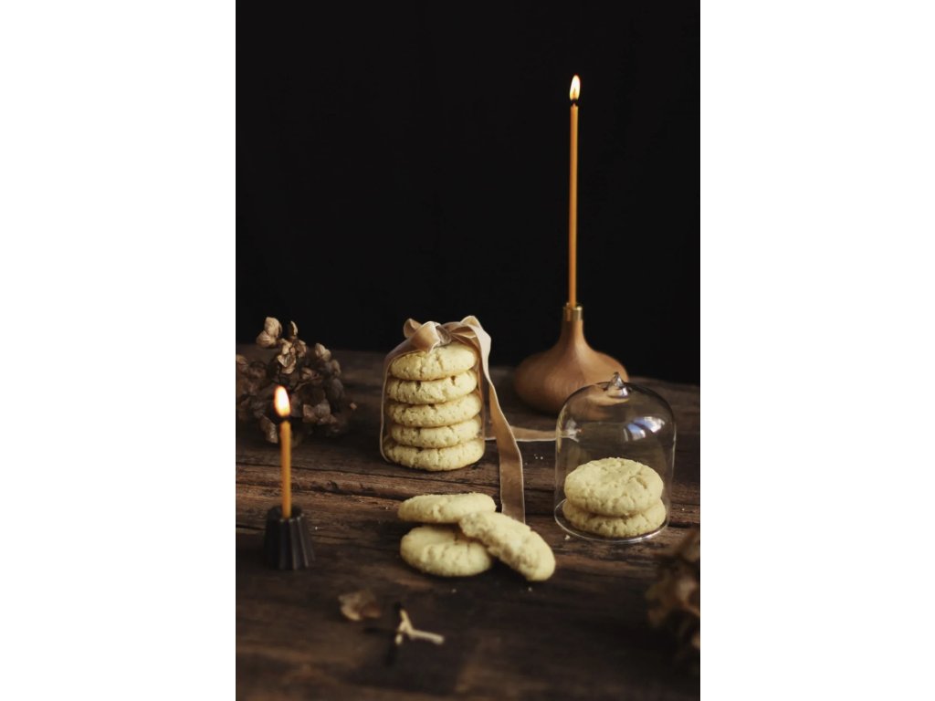 Sada svíček z včelího vosku Christmas Candles - 10 ks