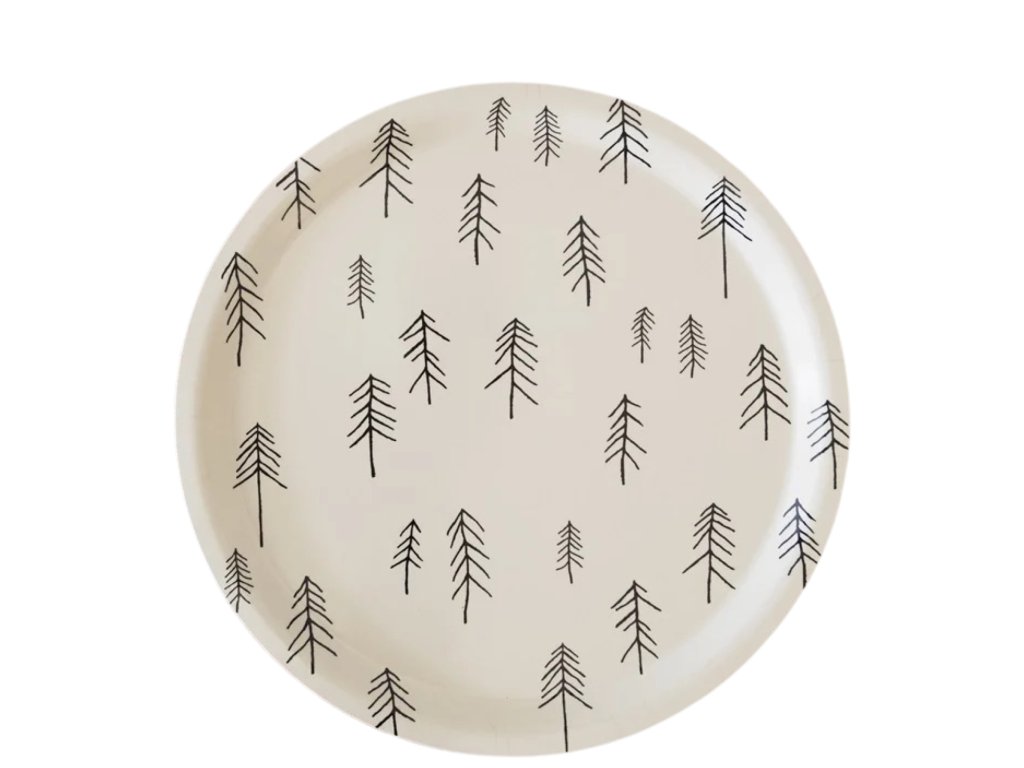 Kulatý podnos Tall Cream - 31 cm