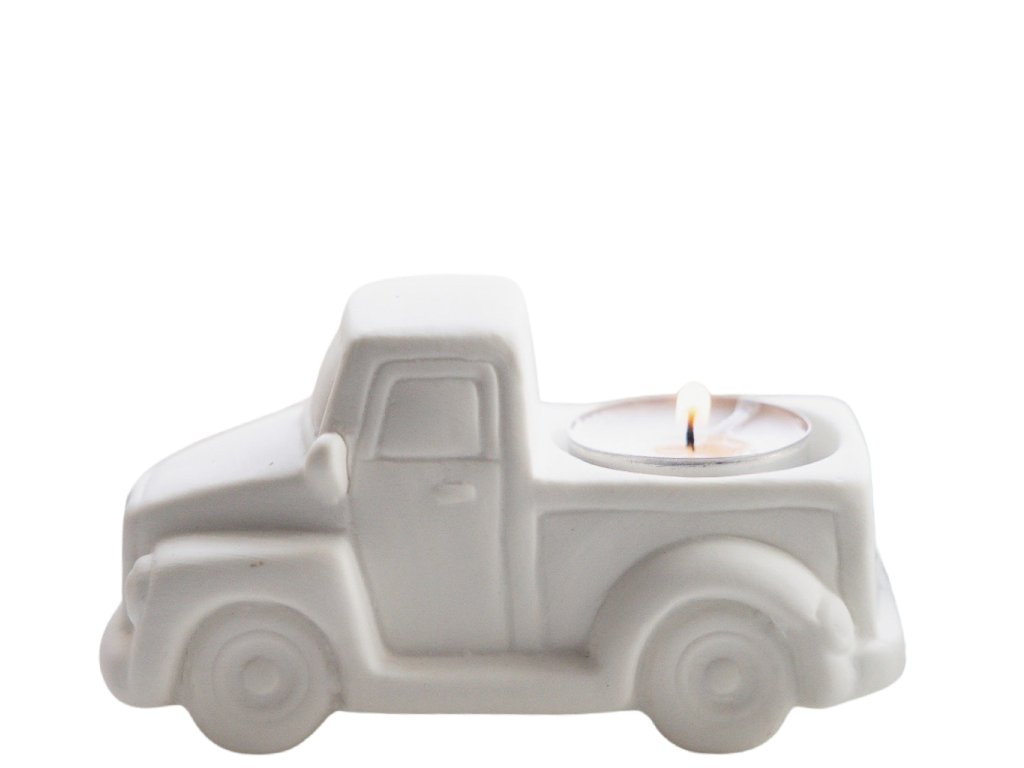 Keramický svícen Winter Car