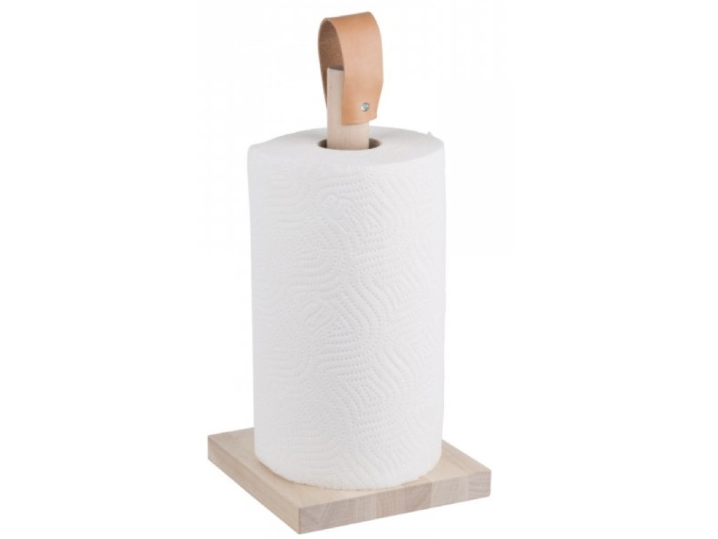 Dřevěný držák na papírové utěrky ERNST