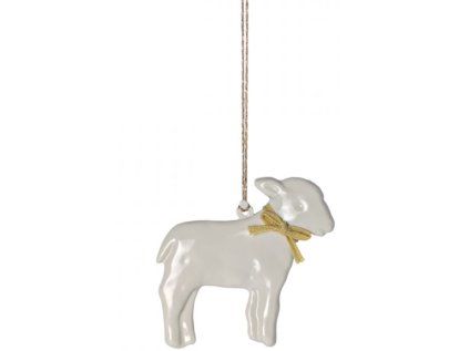 Velikonoční ozdoba jehňátko Maileg - Yellow